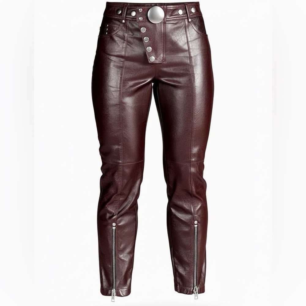 Alexander Wang Lamb skin Leather pants size 2